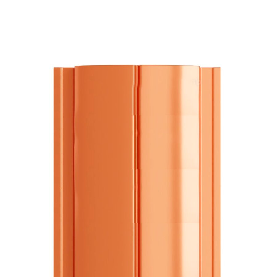 Штакетник металлический МП ELLIPSE-T прямой Agneta, Copper купить в Санкт-Петербурге Штакетник металлический МП ELLIPSE-T прямой Agneta, Copper