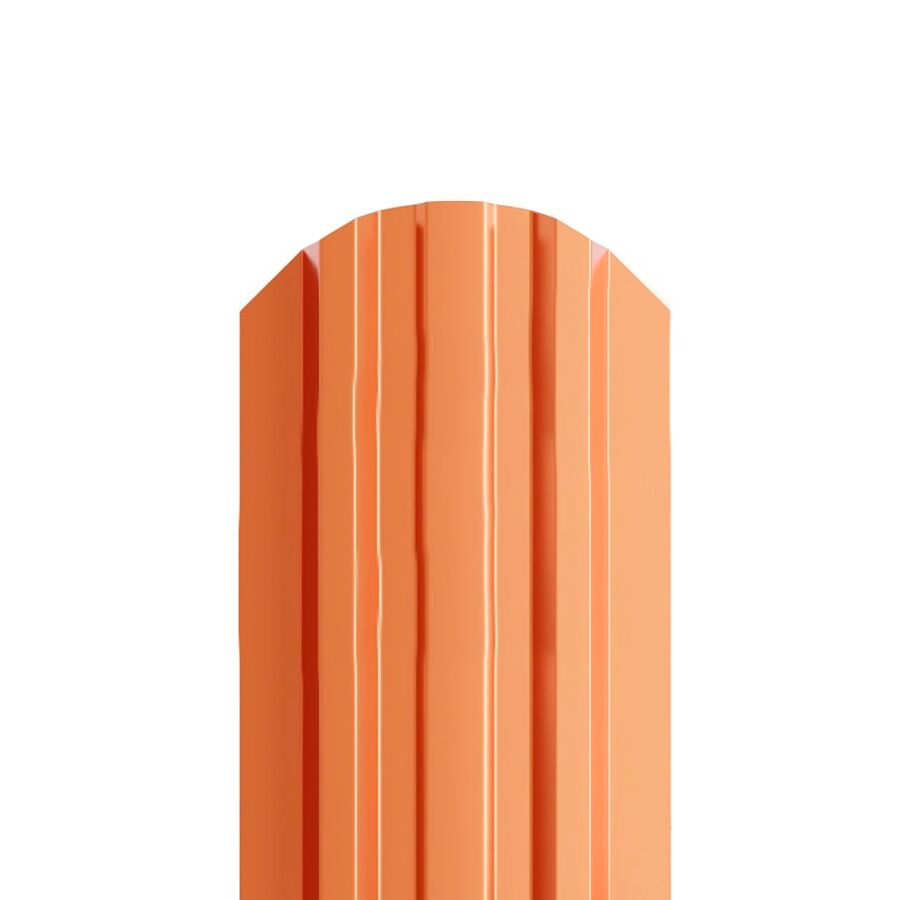 Штакетник металлический МП LANE-O фигурный Agneta, Copper купить в Санкт-Петербурге Штакетник металлический МП LANE-O фигурный Agneta, Copper
