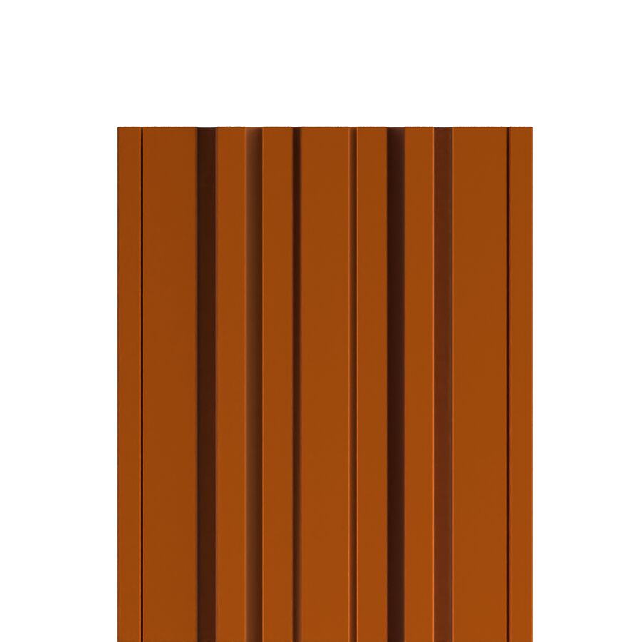 Штакетник МП TRAPEZE-T прямой 0.50мм Copper (медный) Agneta {длины по списку}, Copper купить в Санкт-Петербурге Штакетник МП TRAPEZE-T прямой 0.50мм Copper (медный) Agneta {длины по списку}, Copper