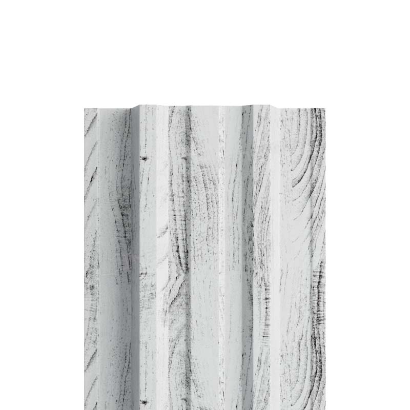 Штакетник МП TRAPEZE-T прямой 0.50мм Ecosteel Matt {длины по списку}, Беленый дуб купить в Санкт-Петербурге Штакетник МП TRAPEZE-T прямой 0.50мм Ecosteel Matt {длины по списку}, Беленый дуб