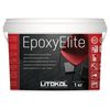 LITOKOL EpoxyElite 1кг Эпоксидная 2-х комп кислотостойкая затирка от 1 до 15мм E.04 Платина
