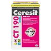 CT 190/25 кг Ceresit штукатурно-клеевая смесь д/плит из <b>минеральной ваты ЗИМА</b>