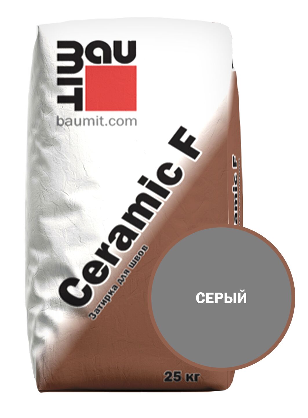 Ceramic F затирка для швов серый 25 кг , Ceramic F затирка для швов серый 25 кг 