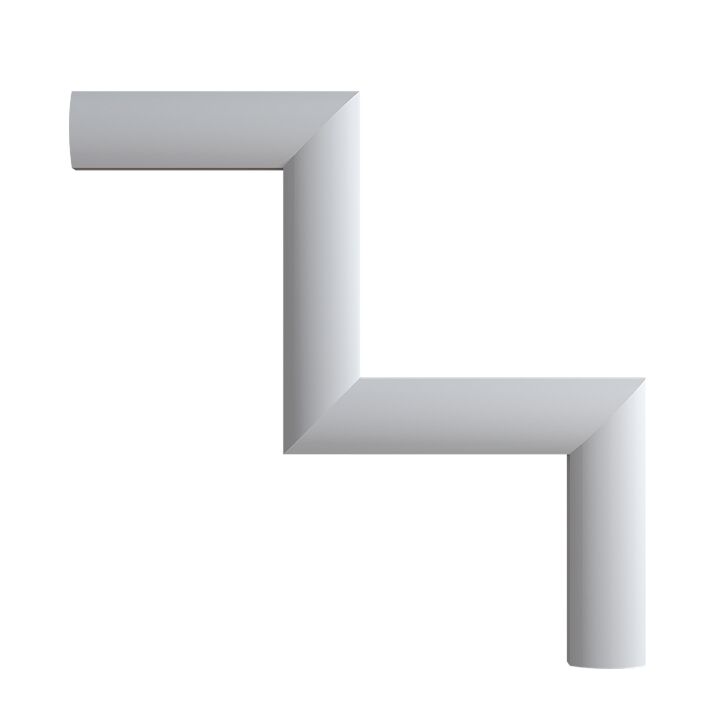 Угловой элемент 1.52.816 300х300 Европласт, Угловой элемент 1.52.816 300х300 Европласт