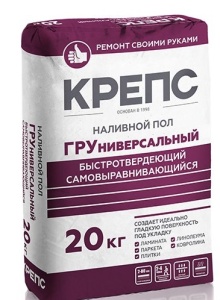 ГРУниверсальный состав самовыравнивающий (упак 20 кг) купить в Санкт-Петербурге ГРУниверсальный состав самовыравнивающий (упак 20 кг)