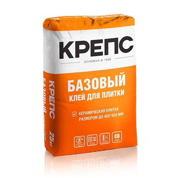 Базовый клей для плитки, адгезия 0,5 Мпа купить в Санкт-Петербурге Базовый клей для плитки, адгезия 0,5 Мпа