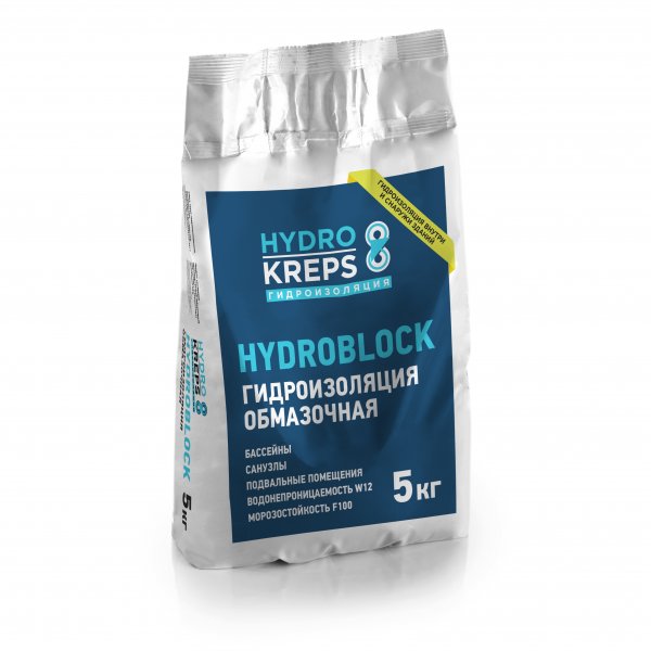 Гидроизоляция HYDROBLOCK 5 кг купить в Санкт-Петербурге Гидроизоляция HYDROBLOCK 5 кг