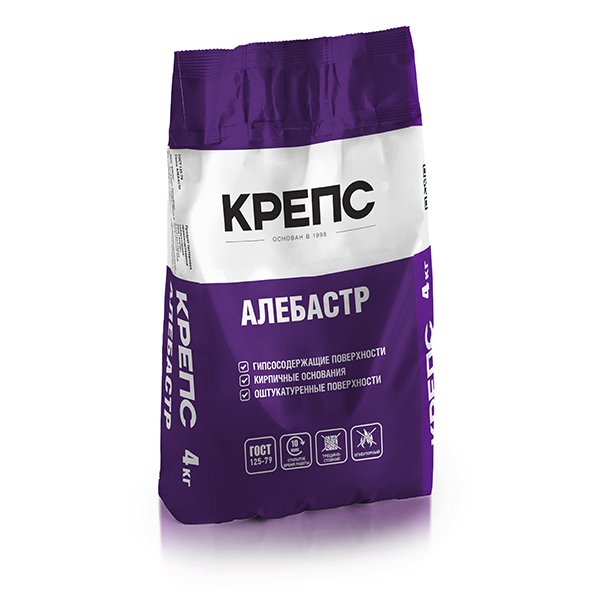 Алебастр BAU-KREPS (упак 4 кг) купить в Санкт-Петербурге Алебастр BAU-KREPS (упак 4 кг)