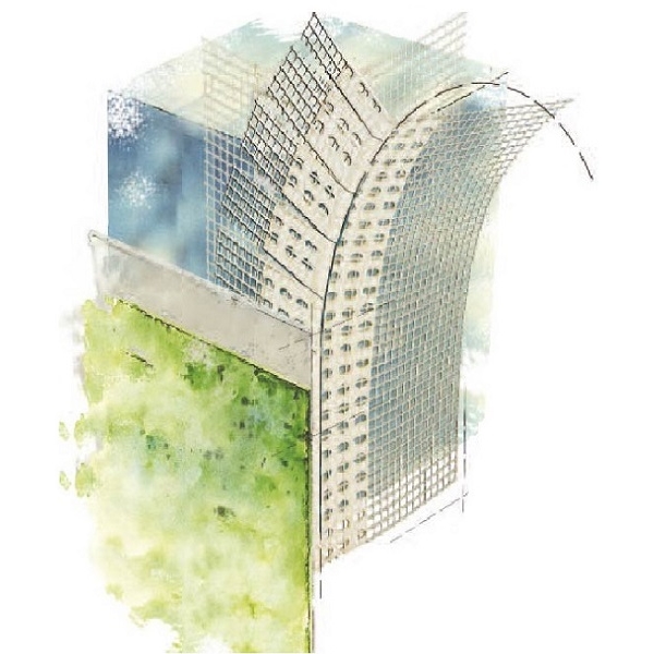 Усилитель угла 10х15см 165 гр/м2 белый (2,5м) LITOKOL, белый купить в Санкт-Петербурге Усилитель угла 10х15см 165 гр/м2 белый (2,5м) LITOKOL, белый