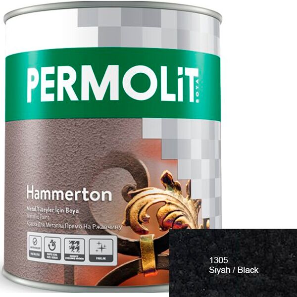 HAMMERTON 0.65л краска с молотковым эффектом PERMOLIT купить в Санкт-Петербурге