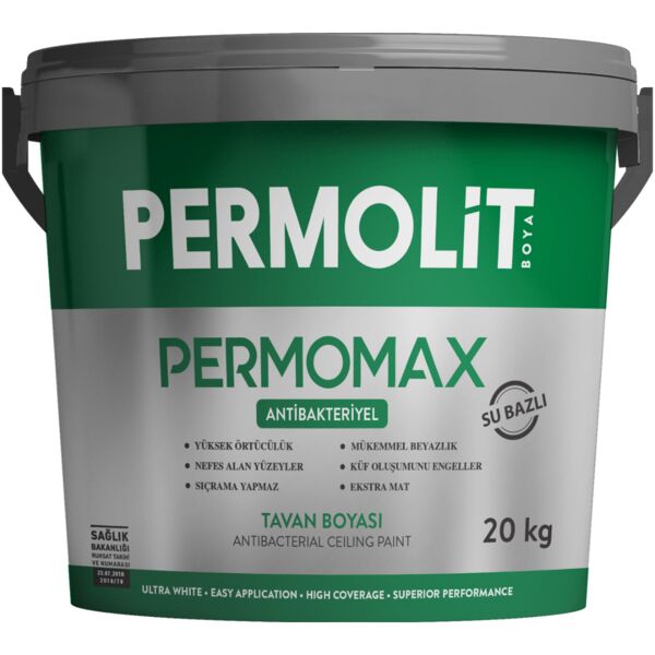 PERMOMAX TAVAN 20кг краска для потолка PERMOLIT