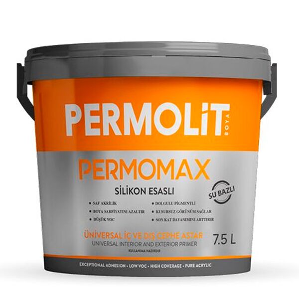 PERMOMAX 7.5л краска-праймер силиконовая грунтовочная PERMOLIT купить в Санкт-Петербурге