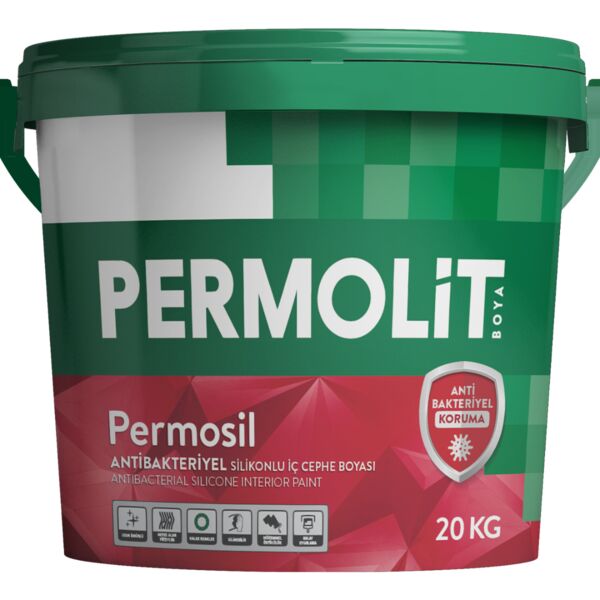 PERMOSIL ULTRA PROTECT 20кг база TR краска антибактериальная мат PERMOLIT, Белый