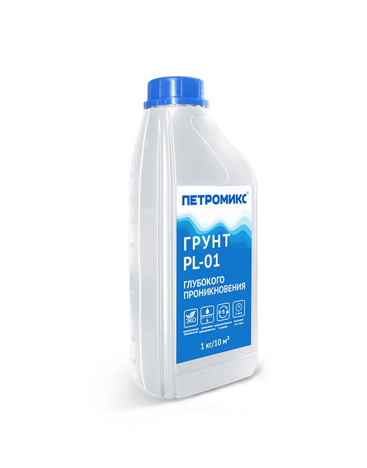 PL-01 Грунт глубокого проникновения ПЕТРОМИКС 1кг, PL-01 1кг Грунт глубокого проникновения ПЕТРОМИКС купить в Санкт-Петербурге PL-01 Грунт глубокого проникновения ПЕТРОМИКС 1кг, PL-01 1кг Грунт глубокого проникновения ПЕТРОМИКС