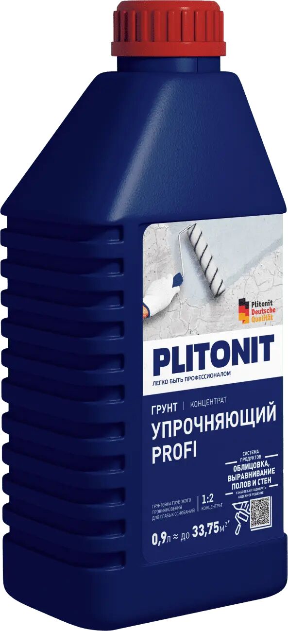 PROFI 0.9л Грунт упрочняющий глубокого проникновения для слабых оснований PLITONIT, PROFI 0.9л Грунт упрочняющий глубокого проникновения для слабых оснований PLITONIT купить в Москве PROFI 0.9л Грунт упрочняющий глубокого проникновения для слабых оснований PLITONIT, PROFI 0.9л Грунт упрочняющий глубокого проникновения для слабых оснований PLITONIT