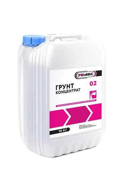 Грунт-концентрат (расход 100-200г/м2) РЕМИКС-02 10кг купить в Санкт-Петербурге