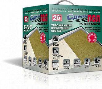 Укрепляющий комплект для пола 10м2 (2.445кг) Сделай ПОЛ