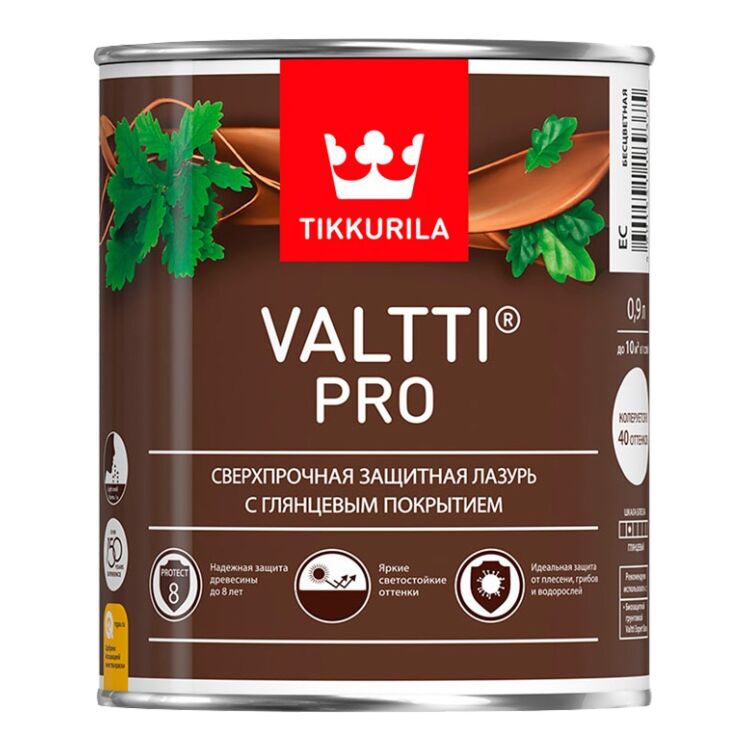 Антисептик Валтти (VALTTI PRO) палисандр 0.9л Тиккурила купить в Санкт-Петербурге