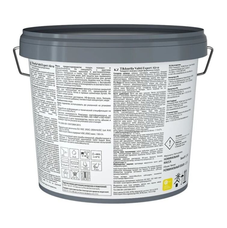 Антисептик Валтти Эксперт Аква EP (VALTTI EXPERT AKVA) бесцветный 2.7л Тиккурила купить в Санкт-Петербурге