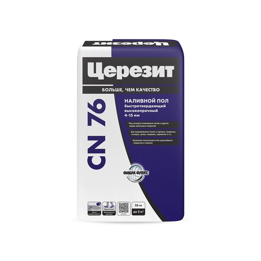 CN 76 25кг Смесь самовыравнивающая 4-15мм Ceresit купить в Санкт-Петербурге