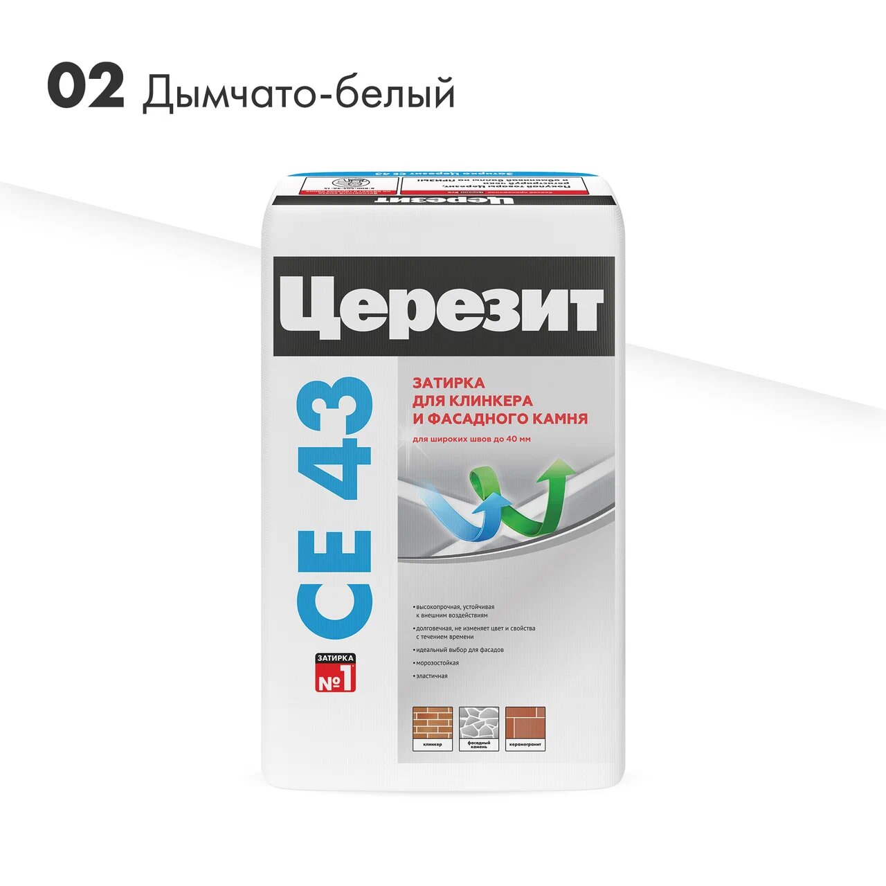 CE 43/25кг Super Strong Затирка высокопрочная Дымчато-белая 02 Церезит, 02 (дымчато-белая) купить в Санкт-Петербурге CE 43/25кг Super Strong Затирка высокопрочная Дымчато-белая 02 Церезит, 02 (дымчато-белая)
