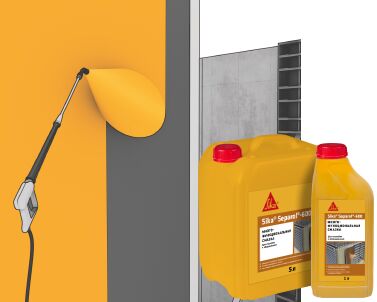 Sika Separol-600 5л Смазка 2в1 для опалубки и средство для защиты от затвердевшего бетона, жёлтый