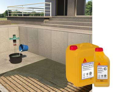 SikaControl-95 Aer 0.9л Добавка для создания бетонов с высокой морозостойкостью, коричневый