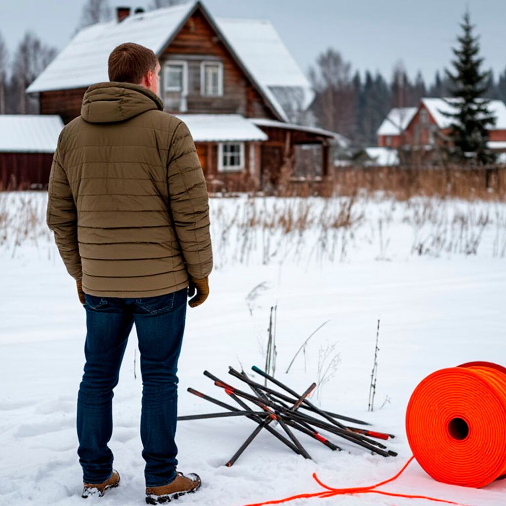 Хотите избежать весенней гонки? Начните стройку с зимней разметки. Хотите избежать весенней гонки? Начните стройку с зимней разметки.