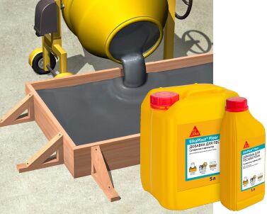 SikaPlast floor 5л Ускоритель набора прочности пластификатор бетона антимороз, коричневый