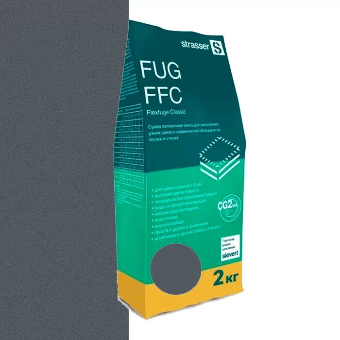 FUG FFC 02 Сухая затирочная смесь для узких швов, антрацит (1 - 6 мм) strasser, FUG FFC 02 2кг Сухая затирочная смесь для узких швов 1-6мм антрацит Strasser купить в Санкт-Петербурге FUG FFC 02 Сухая затирочная смесь для узких швов, антрацит (1 - 6 мм) strasser, FUG FFC 02 2кг Сухая затирочная смесь для узких швов 1-6мм антрацит Strasser