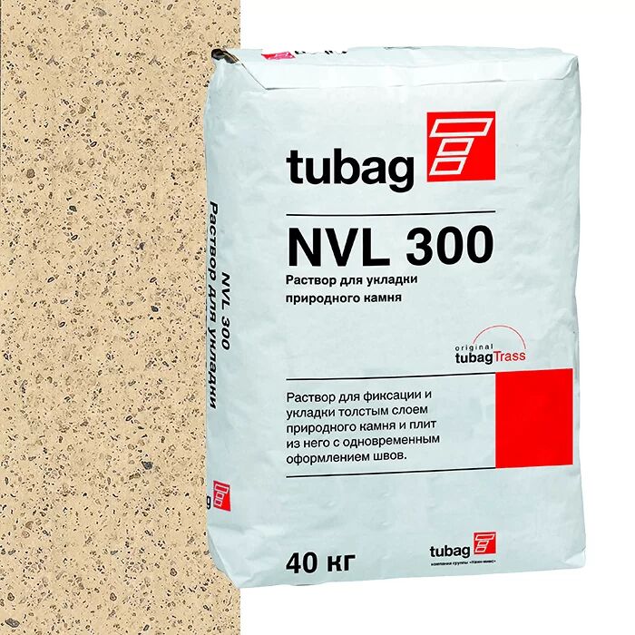 NVL 300 Сухая смесь для укладки природного камня, кремово-желтый tubag, NVL 300 Сухая смесь для укладки природного камня, кремово-желтый tubag