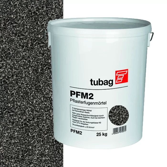 PFM2 Раствор для заполнения швов брусчатки (средняя транспортная нагрузка), базальт tubag, PFM2 Раствор для заполнения швов брусчатки (средняя транспортная нагрузка), базальт tubag
