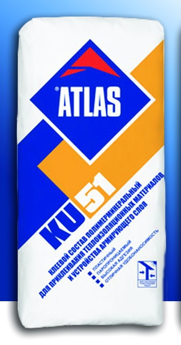 ATLAS KU 51 клей для утеплителя универсальный