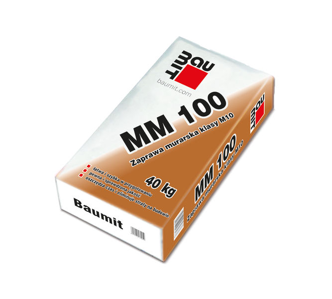 Baumit MM 100 кладочный раствор общестрой