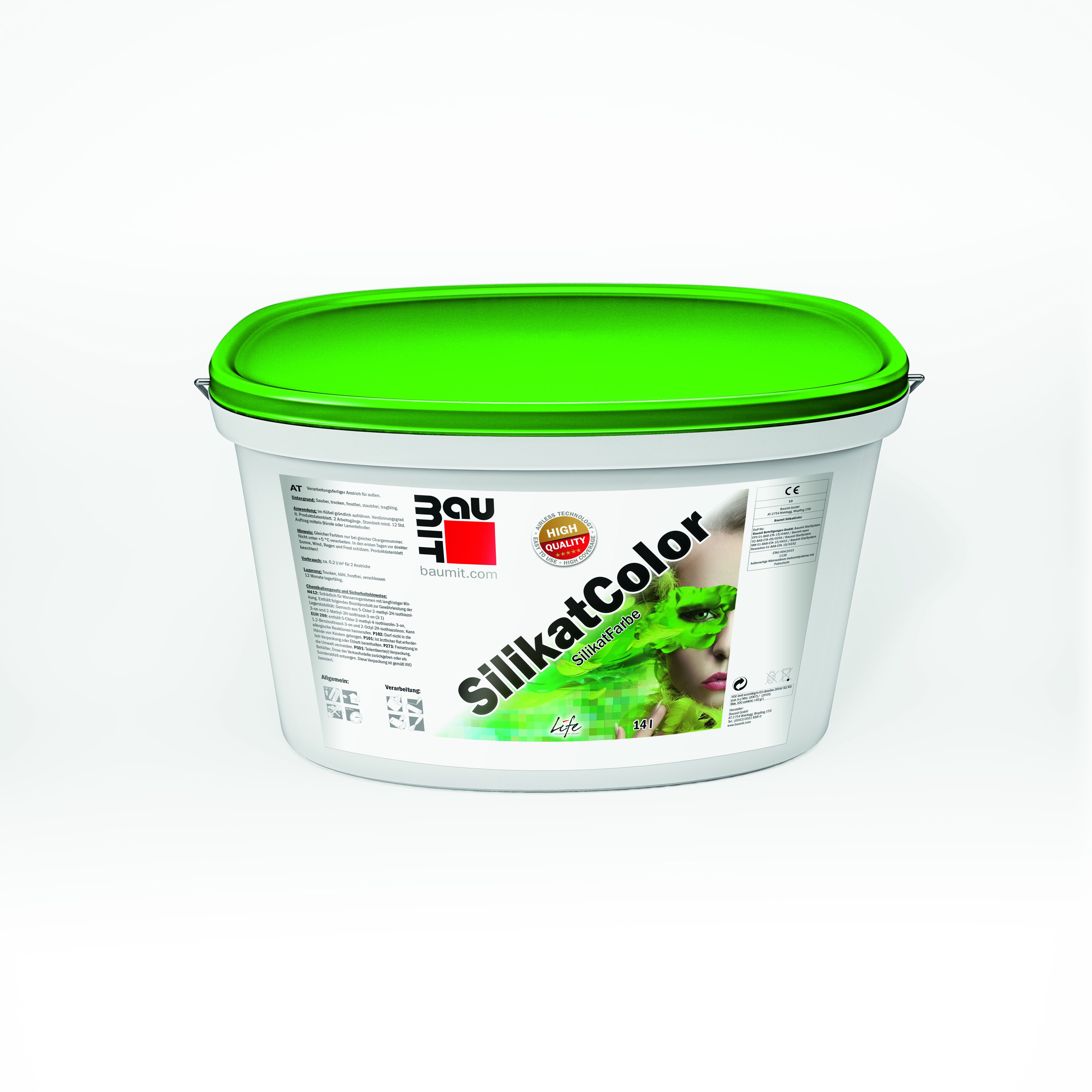 SilikatColor GMWF БАЗА 14 л Фасадная краска на основе силикатного вяжущего Baumit, Baumit SilikatColor 14л Краска силикатная База купить в Санкт-Петербурге SilikatColor GMWF БАЗА 14 л Фасадная краска на основе силикатного вяжущего Baumit, Baumit SilikatColor 14л Краска силикатная База