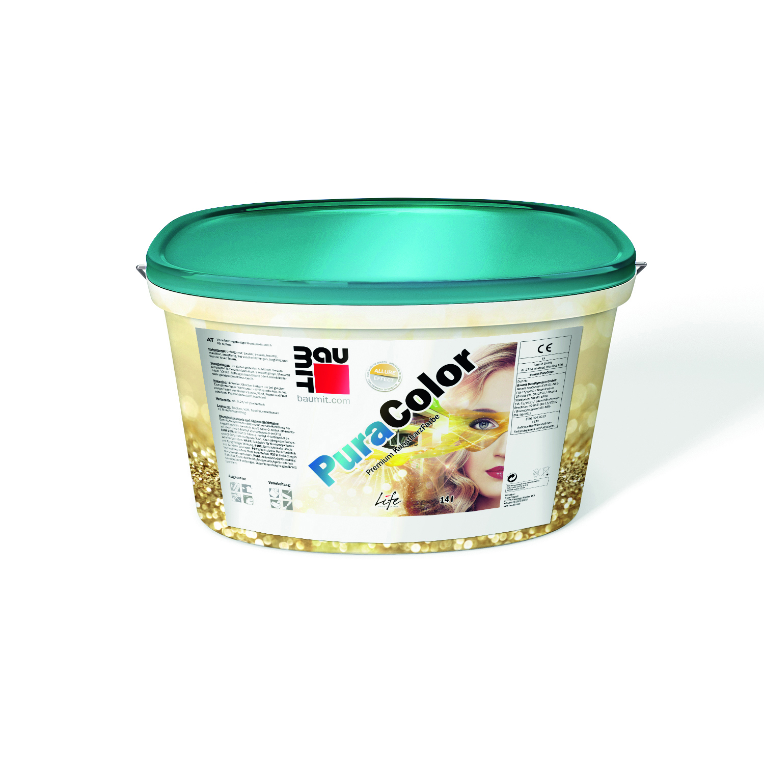 Baumit PuraColor БАЗА Высокостойкая фасадная краска для получения особо ярких и насыщенных цветов
