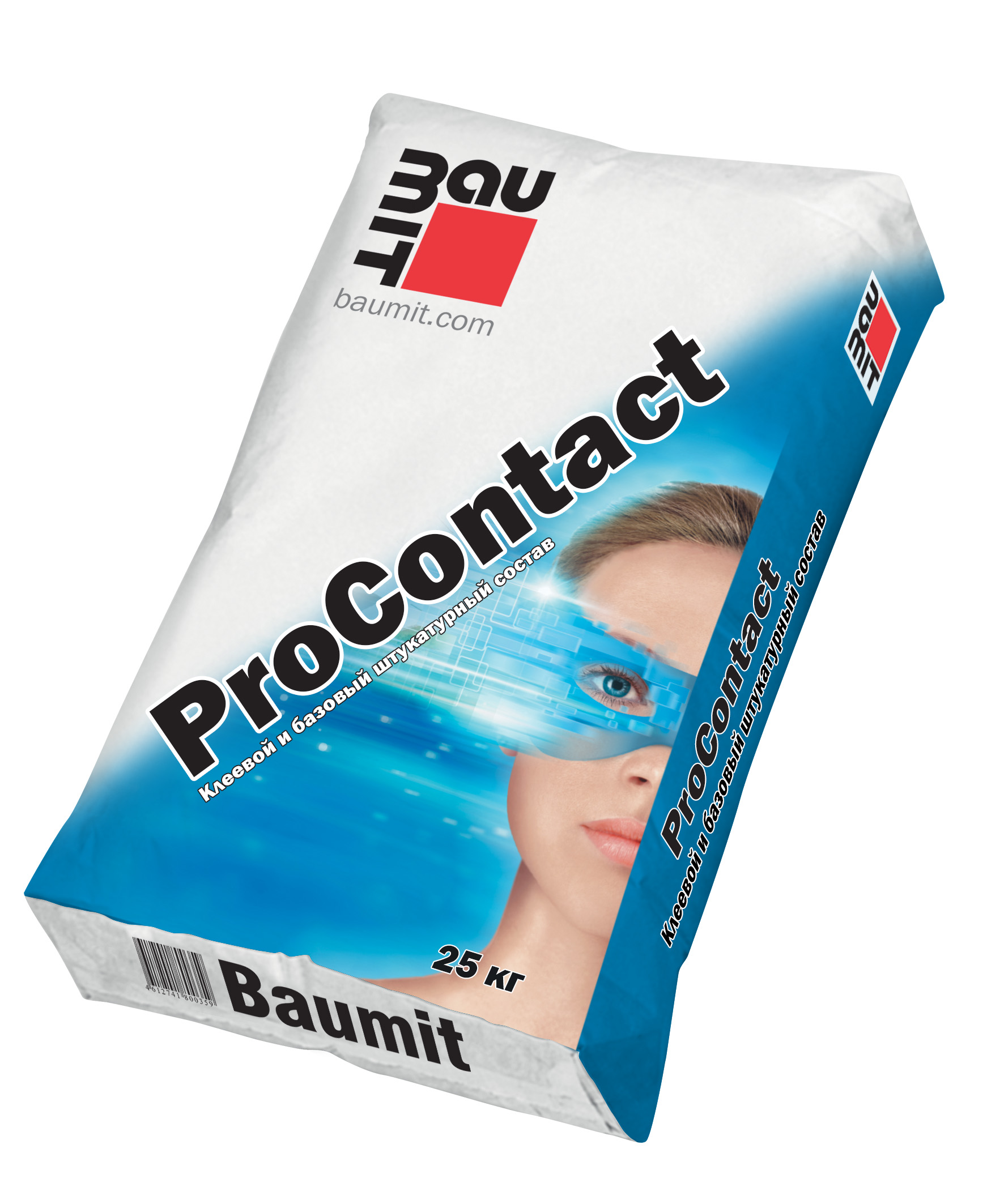 ProContact 25 кг Универсальный клеевой и базовый штукатурный состав Baumit, ProContact 25 кг Универсальный клеевой и базовый штукатурный состав Baumit