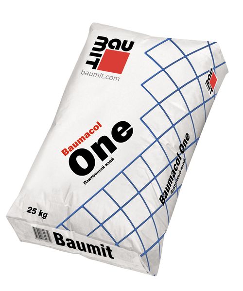 Baumacol One 25 кг Плиточный клей Baumit, Baumacol One 25 кг Плиточный клей Baumit