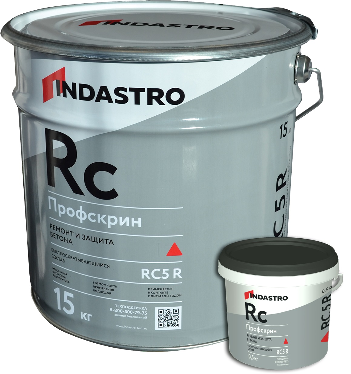 Быстросхватывающийся состав Индастро Профскрин RC5 R 15 кг купить в Санкт-Петербурге