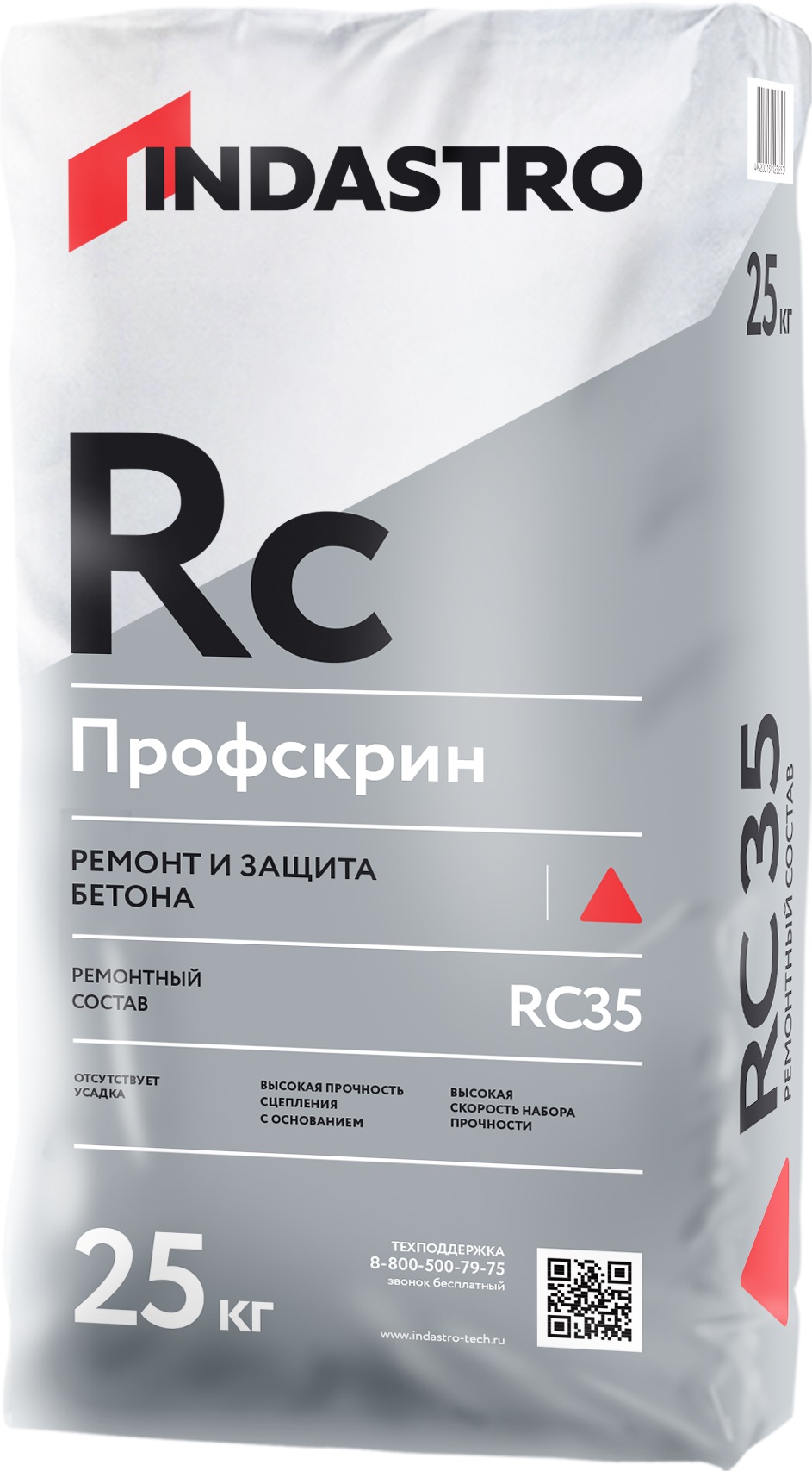 Финишный ремонтный состав Индастро Профскрин RC 35 Sm 25 кг купить в Санкт-Петербурге