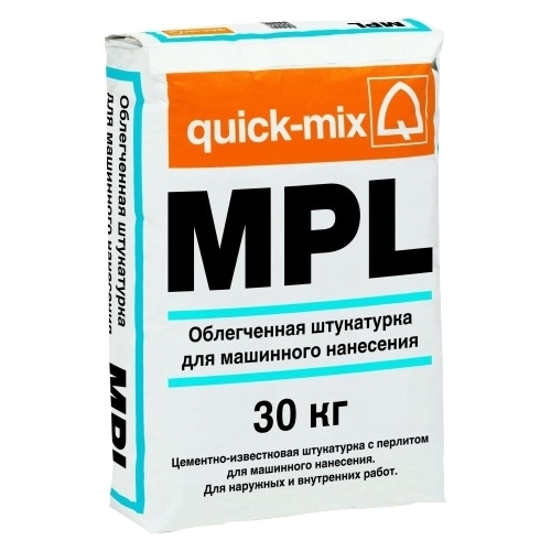 MPL wa Облегченная штукатурка для машинного нанесения MPL