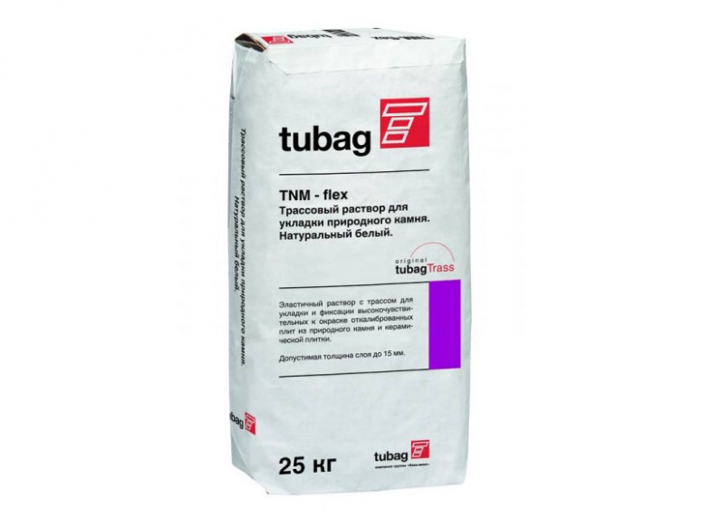 TNH-flex Трассовый раствор-шлам для повышения адгезии природного камня, белый tubag, TNH-flex Трассовый раствор-шлам для повышения адгезии природного камня, белый tubag