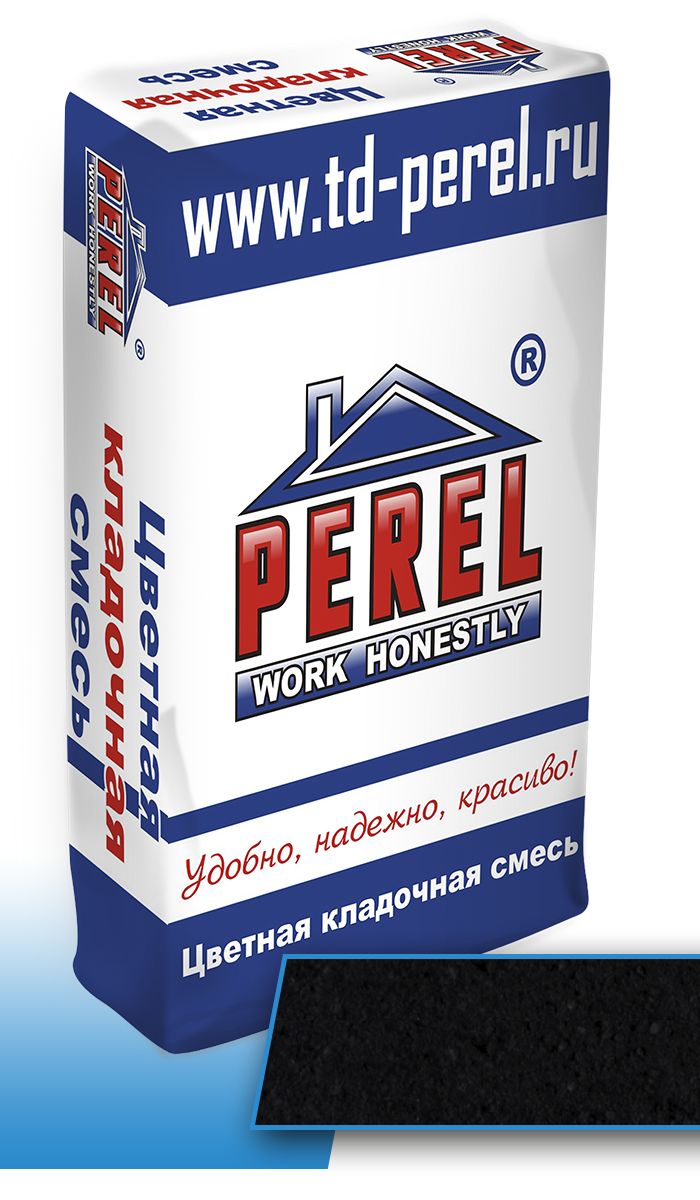 Цветная кладочная смесь Perel NL черная, NL 0165 черный