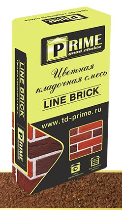 Цветная кладочная смесь LineBrick Klinker коричневый