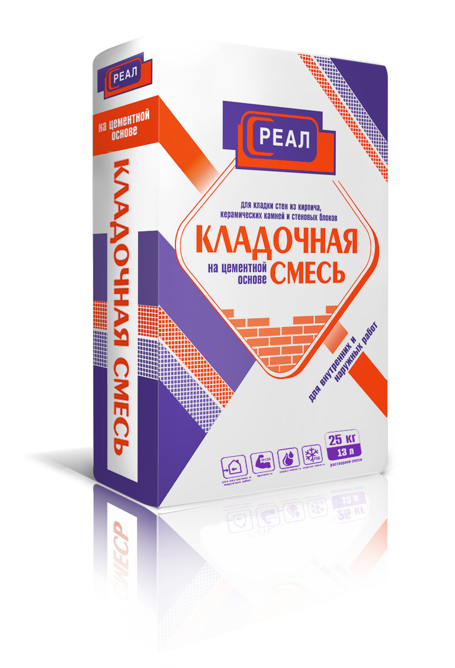 Кладочная смесь РЕАЛ, 25 кг