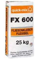 FX 600 Плиточный клей, эластичный (С2 ТЕ)