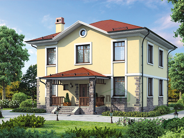 Стоимость строительства дома: 2 534 000 руб.