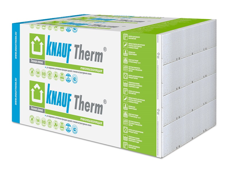 KNAUF Therm Теплая стена 100мм, 6 плит, 4.32м2, 600х1200мм, 0.432м3, белый купить в Санкт-Петербурге KNAUF Therm Теплая стена 100мм, 6 плит, 4.32м2, 600х1200мм, 0.432м3, белый