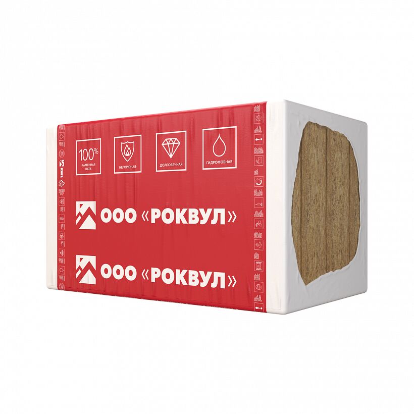 Rockwool ВЕНТИ БАТТС Д Оптима 150х600х1000/4шт/2.4м2/0.36м3 (16упак/палл) купить в Санкт-Петербурге Rockwool ВЕНТИ БАТТС Д Оптима 150х600х1000/4шт/2.4м2/0.36м3 (16упак/палл)
