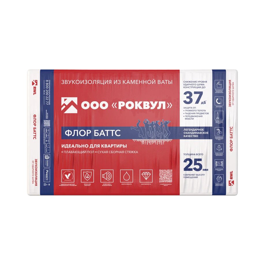 Rockwool ФЛОР БАТТС 25х600х1000/12шт/7.2м2/0.18м3 (32упак/палл), Rockwool ФЛОР БАТТС 25х600х1000/12шт/7.2м2/0.18м3 (32упак/палл) купить в Санкт-Петербурге Rockwool ФЛОР БАТТС 25х600х1000/12шт/7.2м2/0.18м3 (32упак/палл), Rockwool ФЛОР БАТТС 25х600х1000/12шт/7.2м2/0.18м3 (32упак/палл)